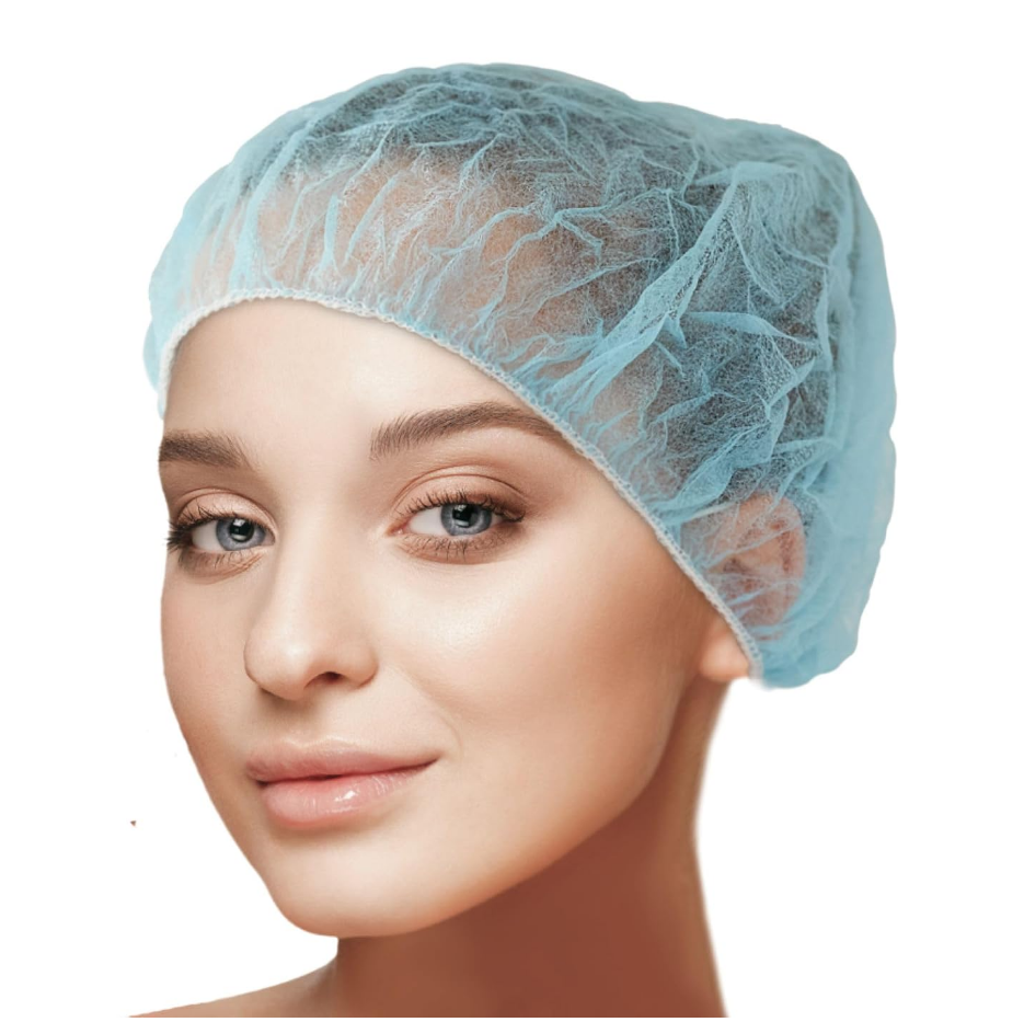 Disposable Bouffant Hair Caps