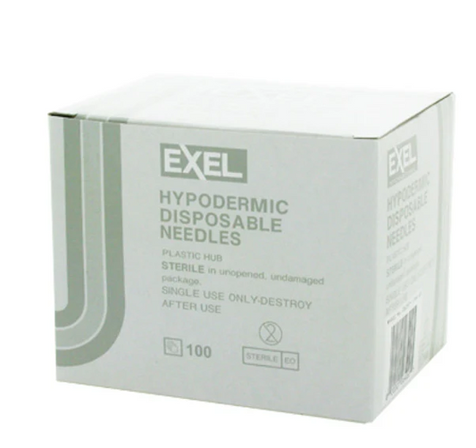 27G x 1/2" Disposable Hypodermic Needles (50 PACK)