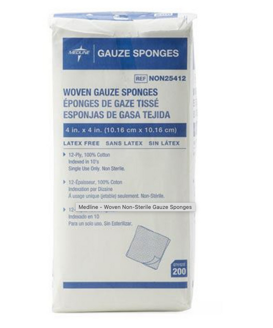 Non-Sterile Gauze Sponges